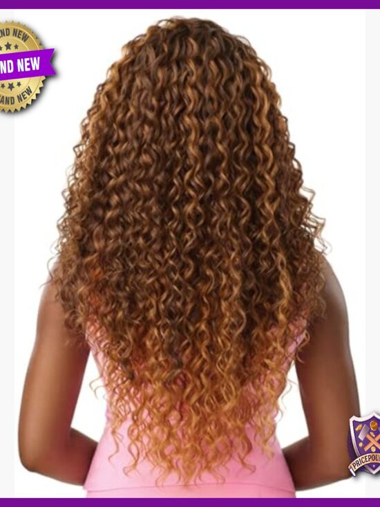 13x6 Lace Front Wig, Hand-Tied Synthetic, Glueless Widow\'s Peak main image 6
